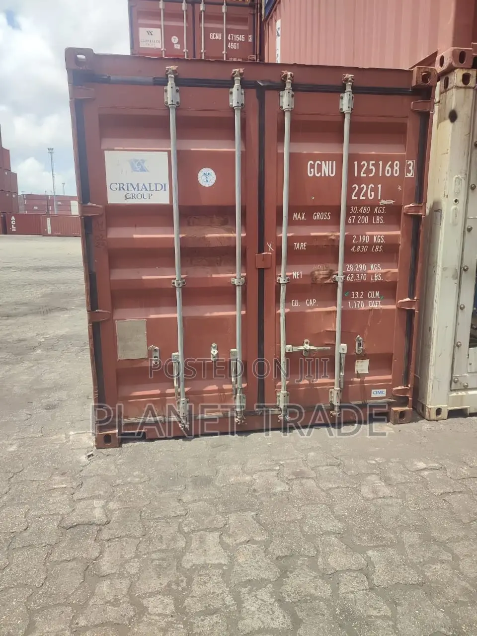 20ft Empty Shipping Container Available Instock