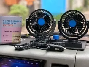 Double Head Cooling Car Fan