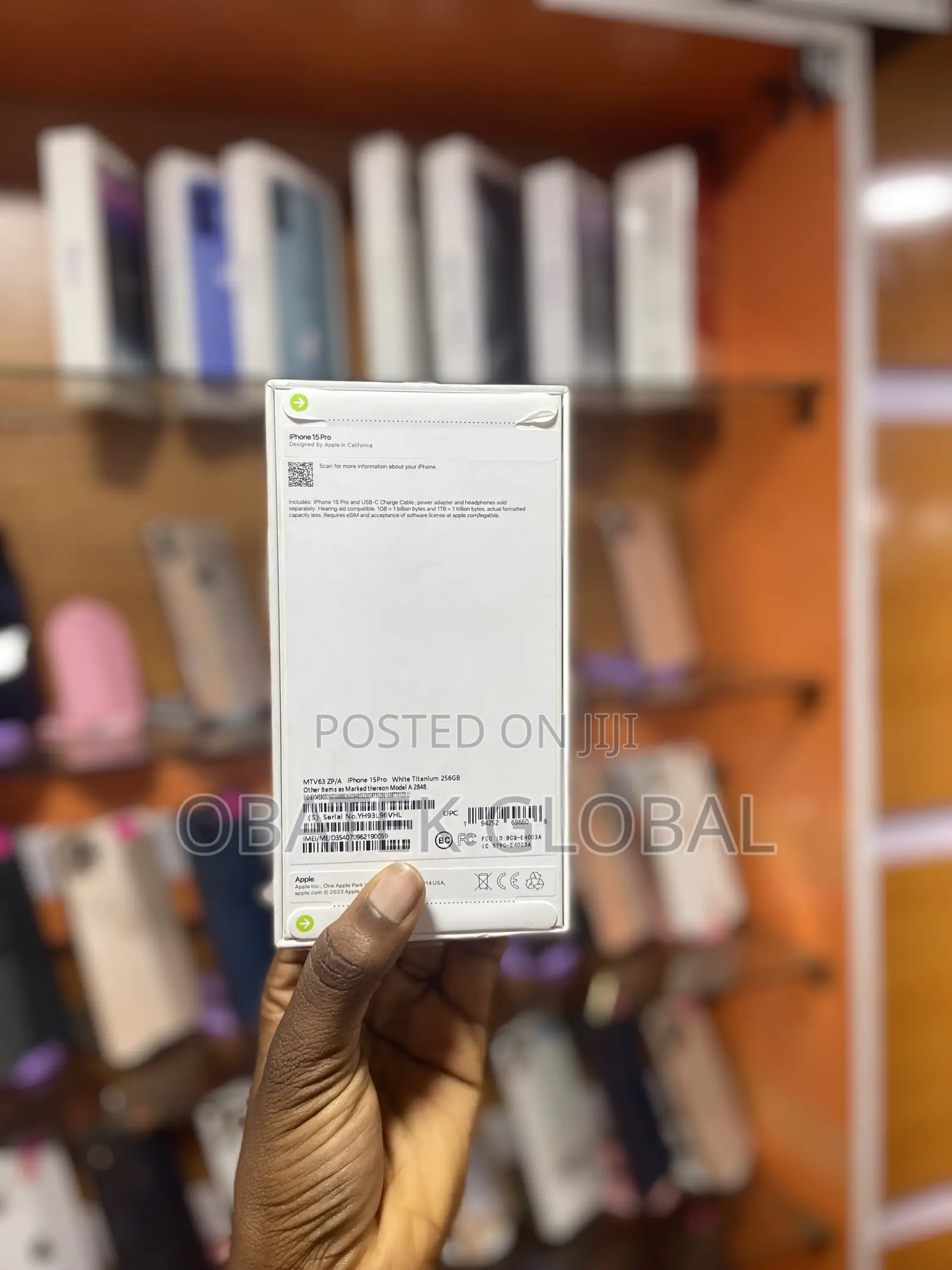 New Apple iPhone 15 Pro 256 GB White