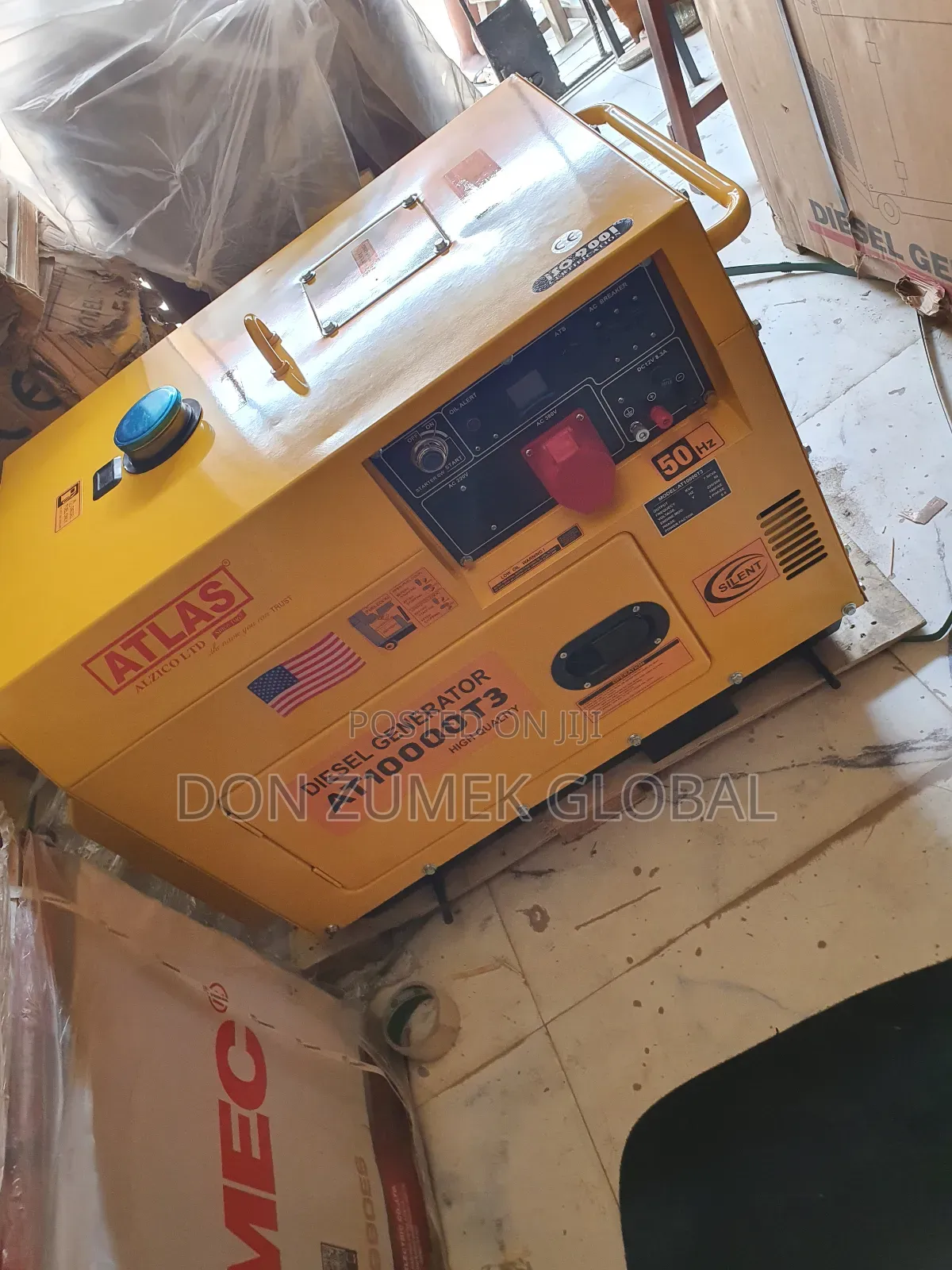10kva American Atlas Three Phese Generator
