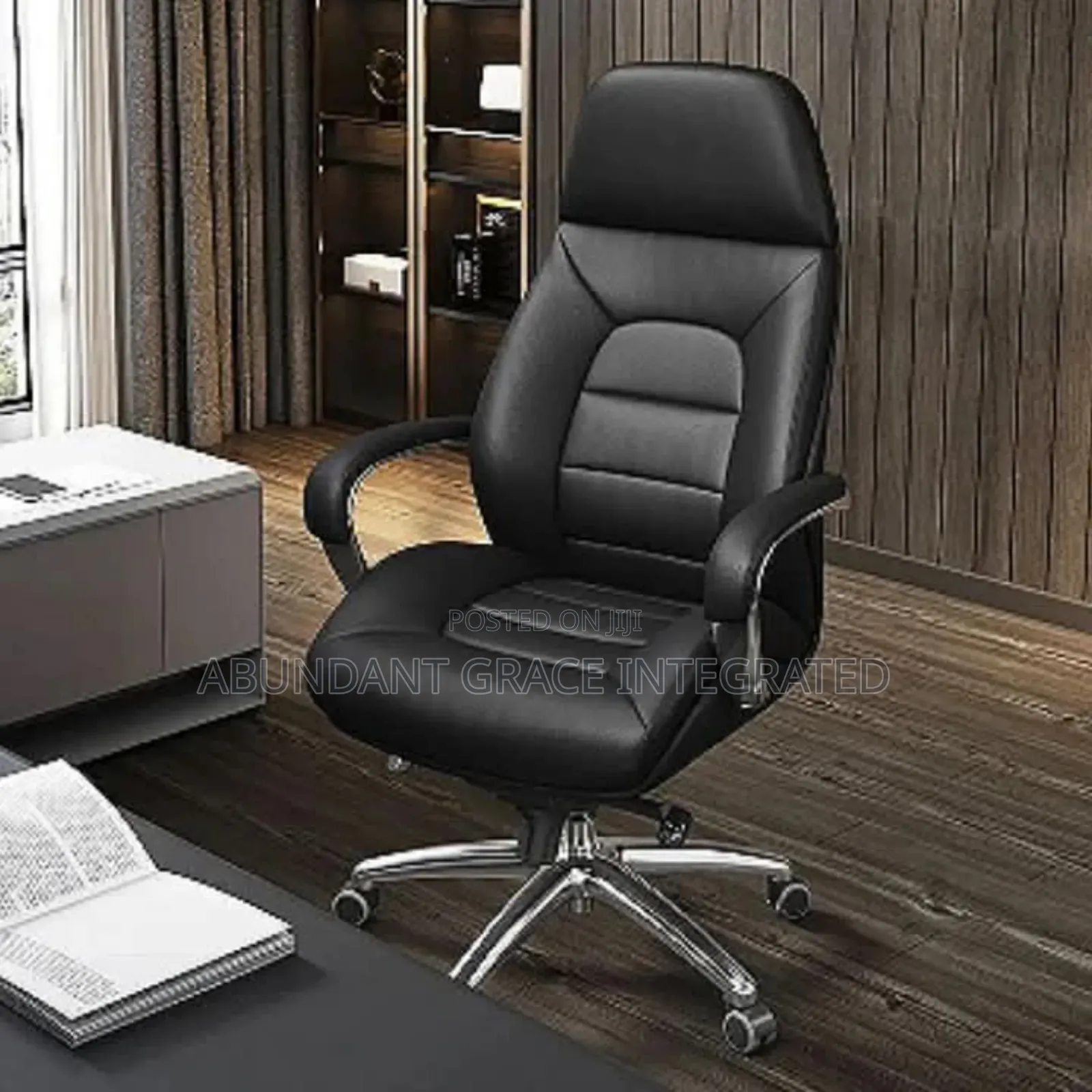 Ceo Office Chair With Headrest.