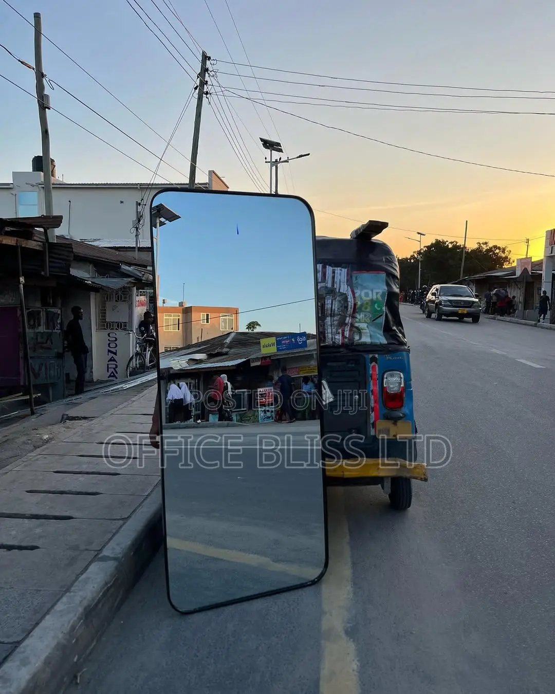 Elegant Wall / Standing Mirror( 165cm X 65cm) Biggest Size