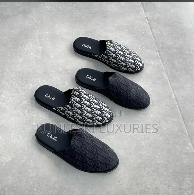 Original Dior Indoor Mule Leather Half-Shoe Available for sale