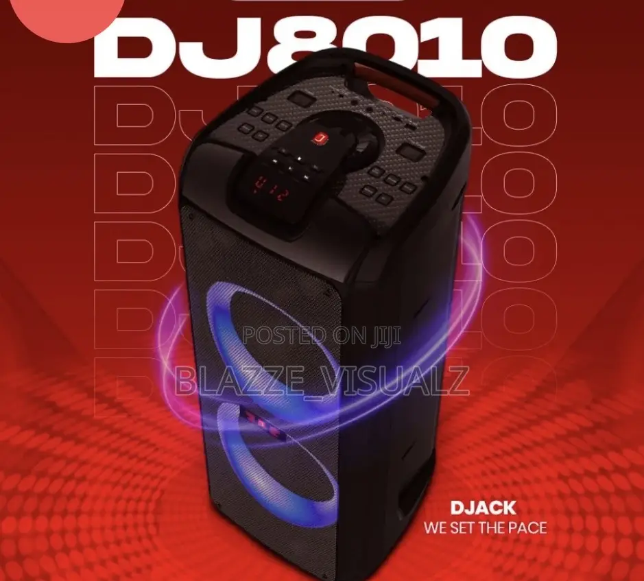 Dj8010 Rechargeable Speaker