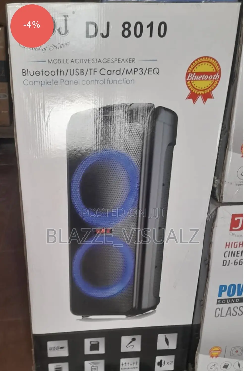 Dj8010 Rechargeable Speaker