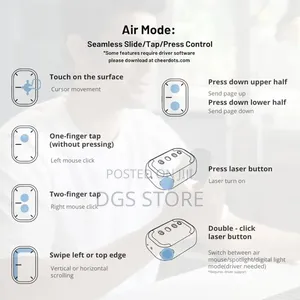 Cheerdots 2 Detachable Bluetooth Air Mouse