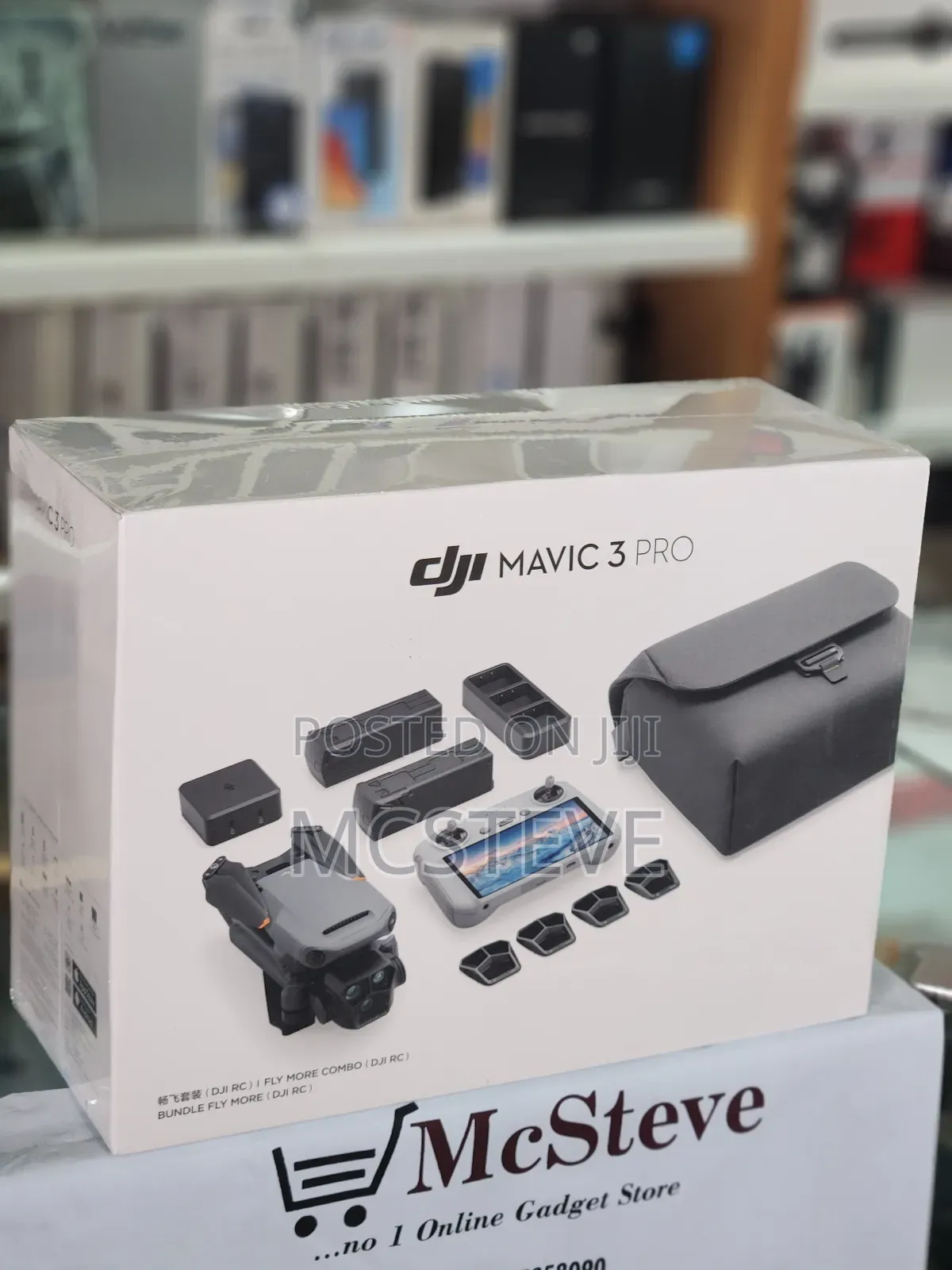 Dji Mavic 3 Pro Flymore Combo Drone With Rc Controller
