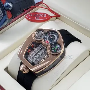 Jacob And Co Bugatti Luxury Quality Rubber Strap Wristwatche