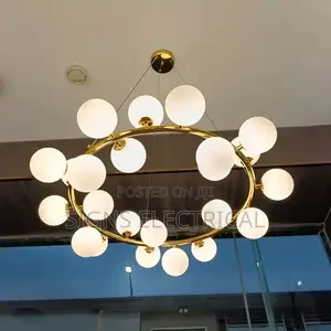 Nordic Glass Bubble Chandelier Led Pendant 800mm by 20 Glass