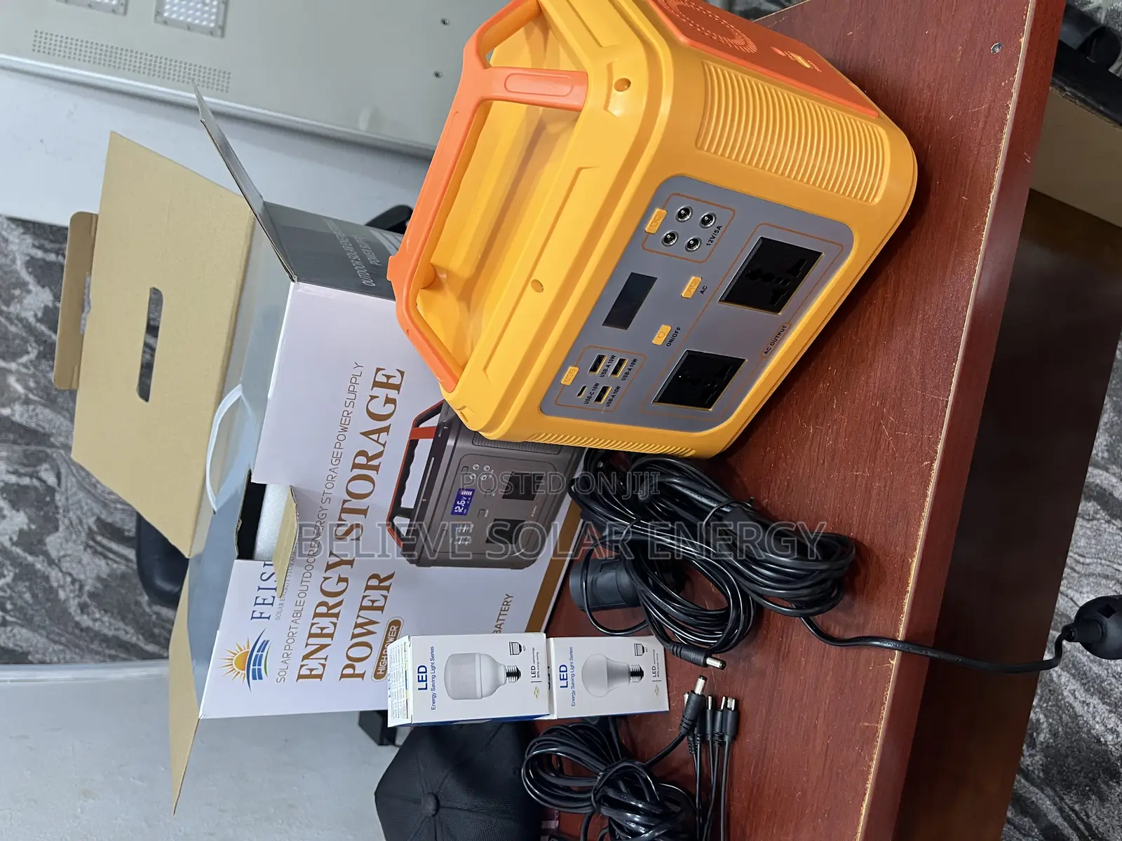 500w Solar Generator With Panel