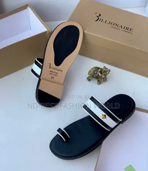 Billionaire Leather Slippers