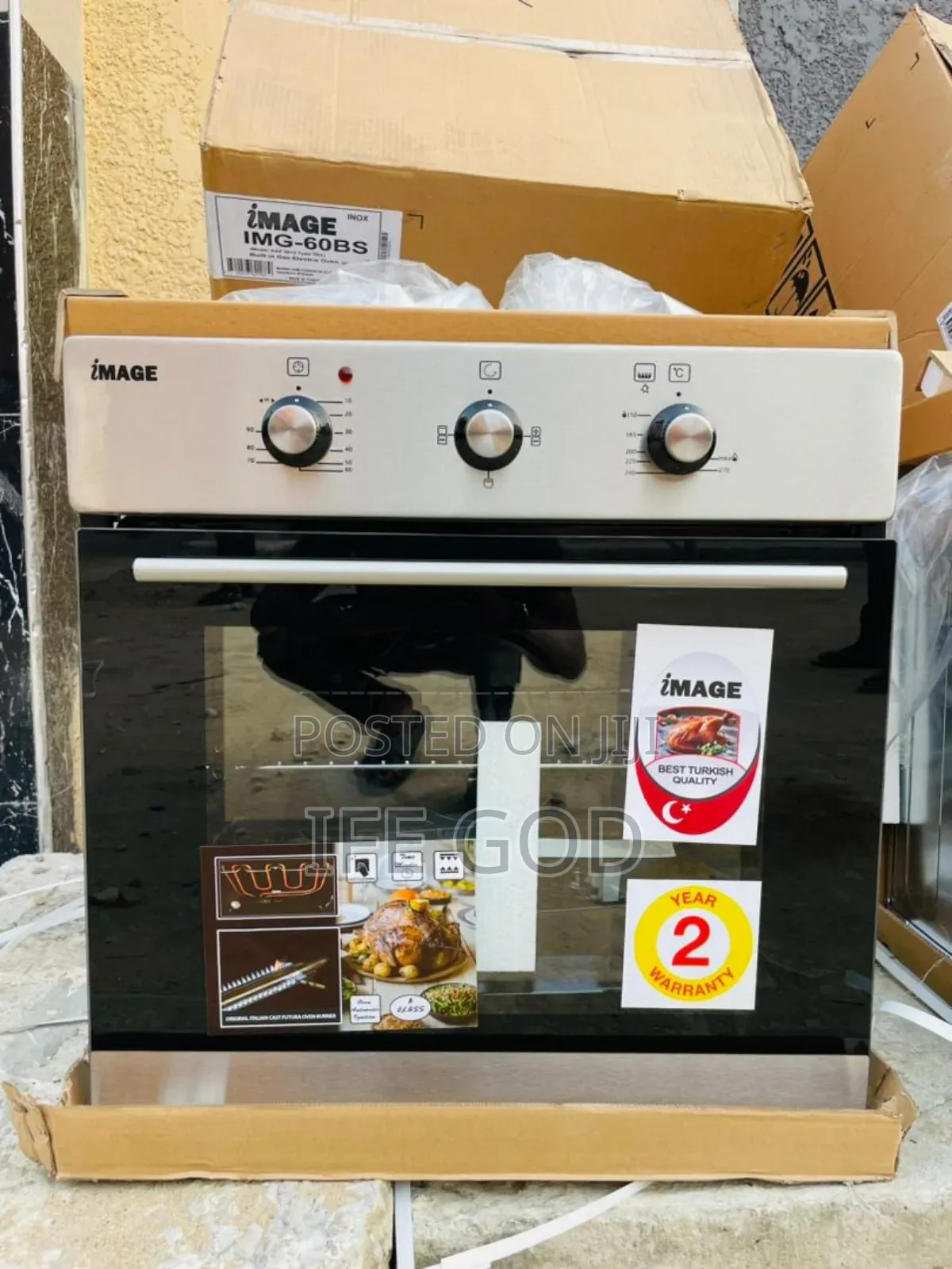 Original Image Built-in Gas Electric Oven 60x60cm Etc.