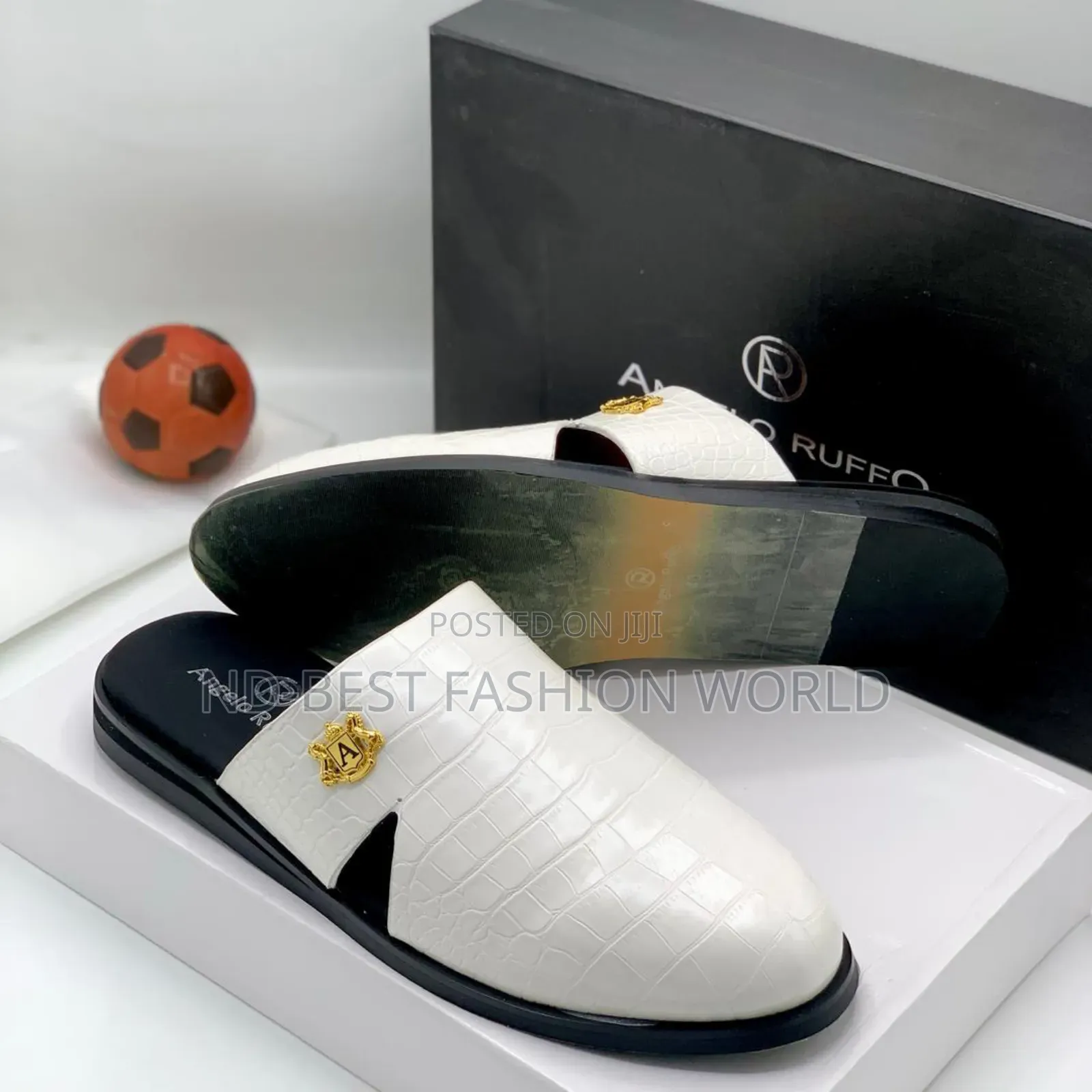 Pure Quality Leather Angelo Ruffo Half Shoe