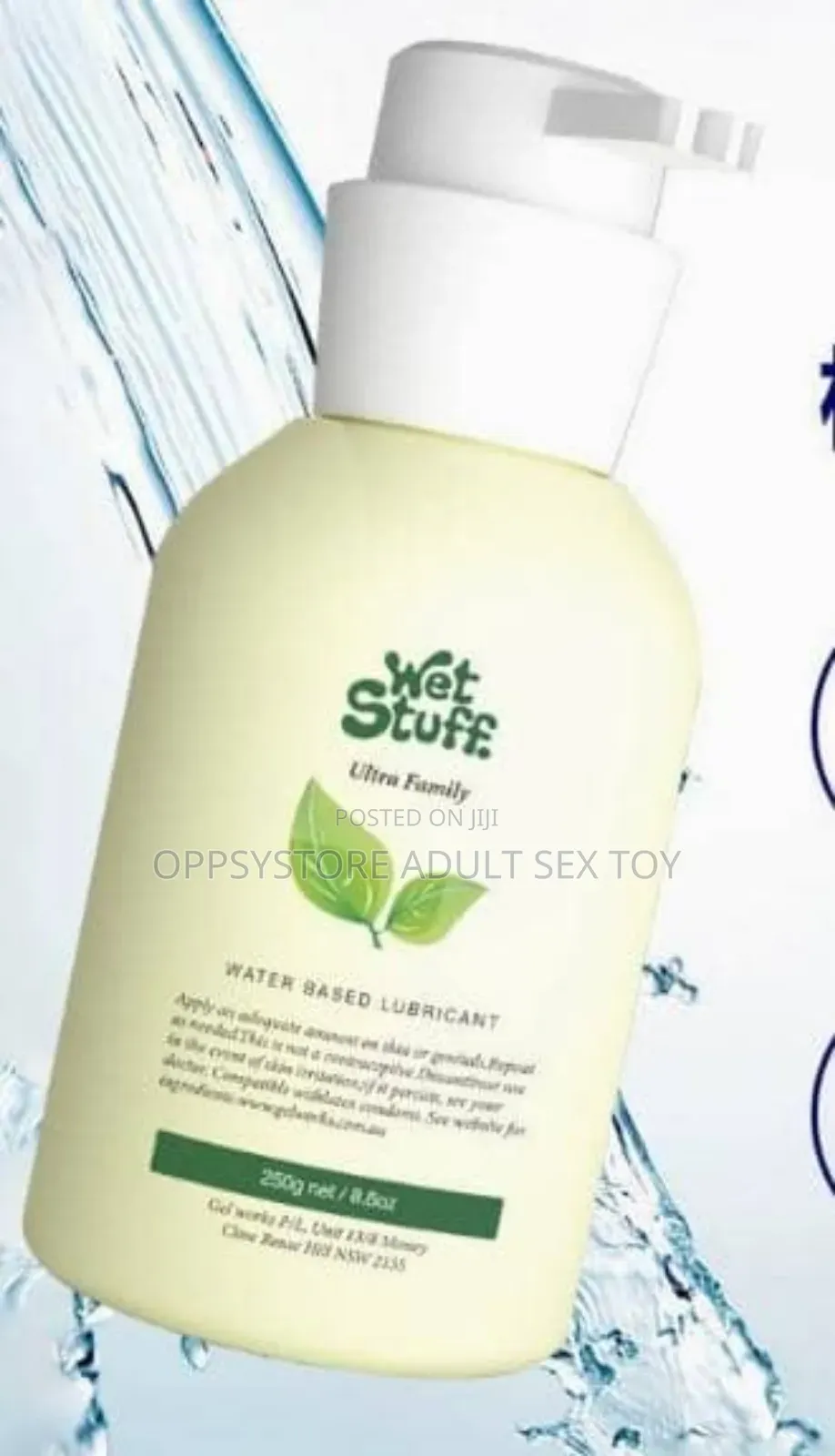Wet Stuff Ultra Lubricant