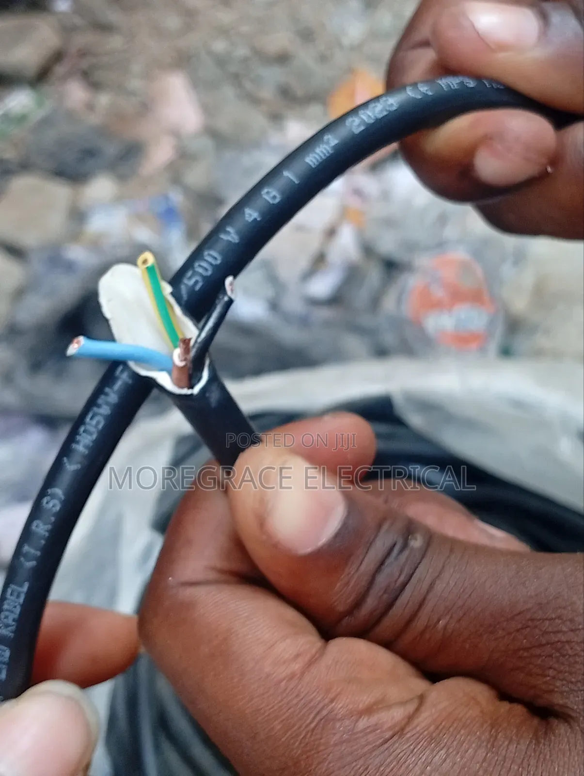 1.5mm 4core Flexible Cable