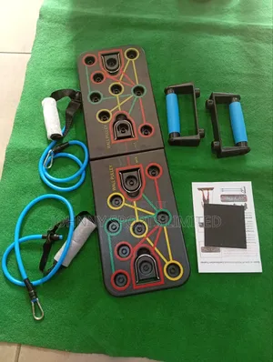 Push-Up Board With Resistance Band