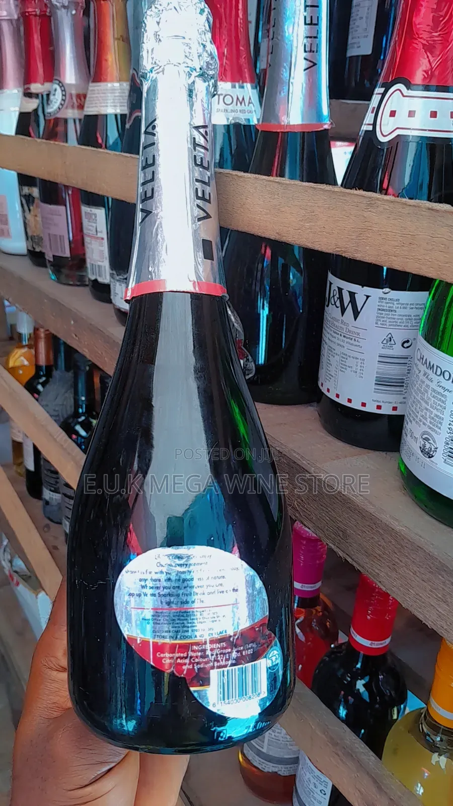 Veleta Sparkling Red Grape