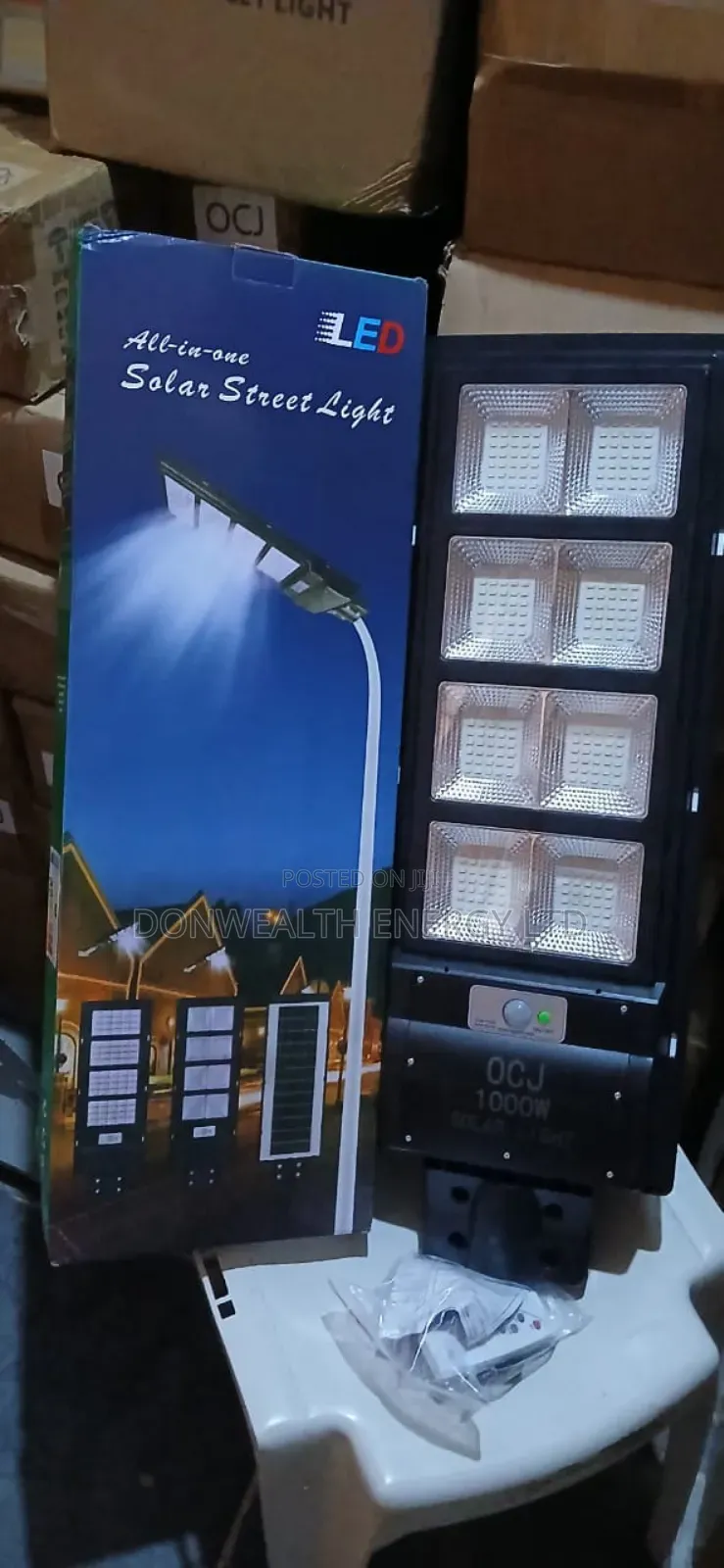 All in One Solar Street Light Available
