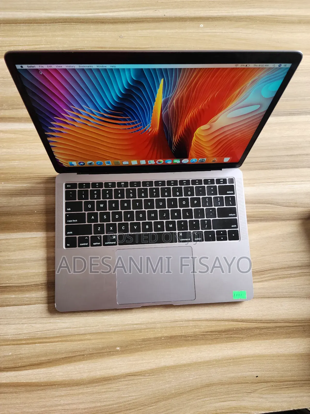 Laptop Apple MacBook 2018 8GB Intel Core i5 SSD 256GB