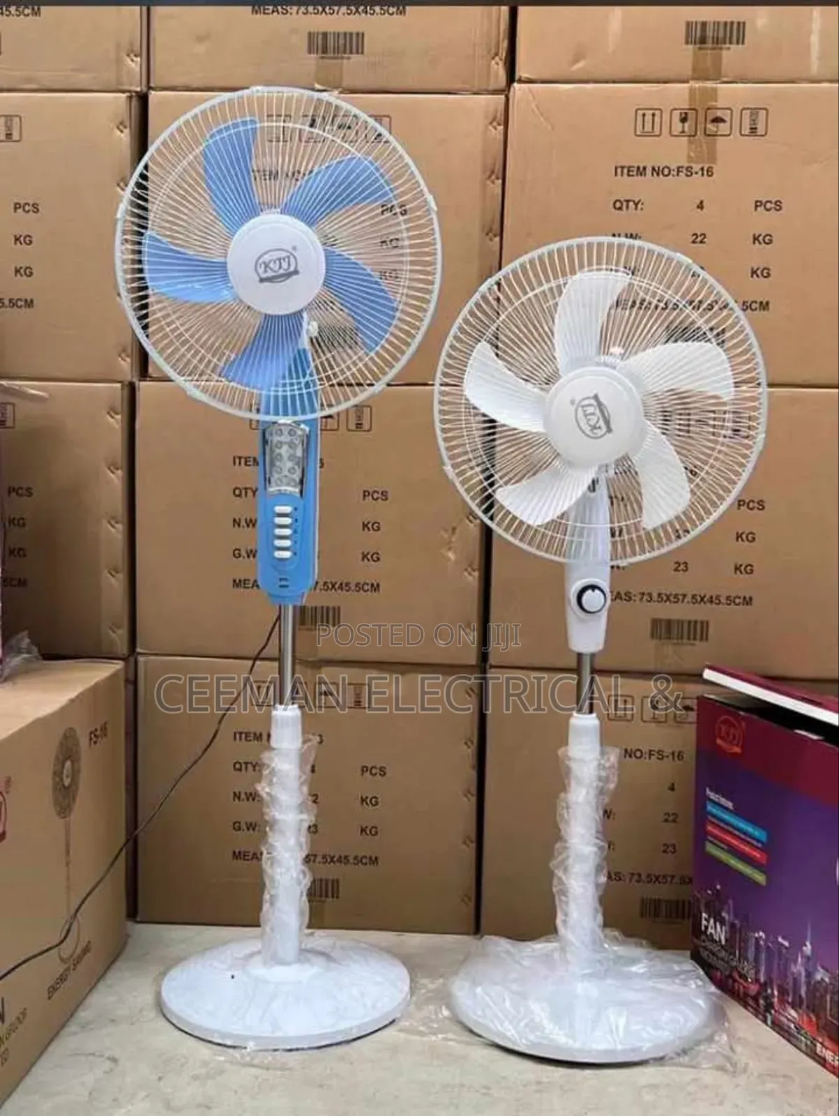 Solar and Rechargeable Fan