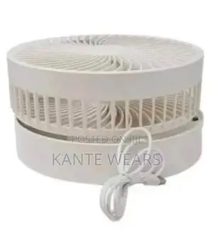 Rechargeable Foldable Fan- White
