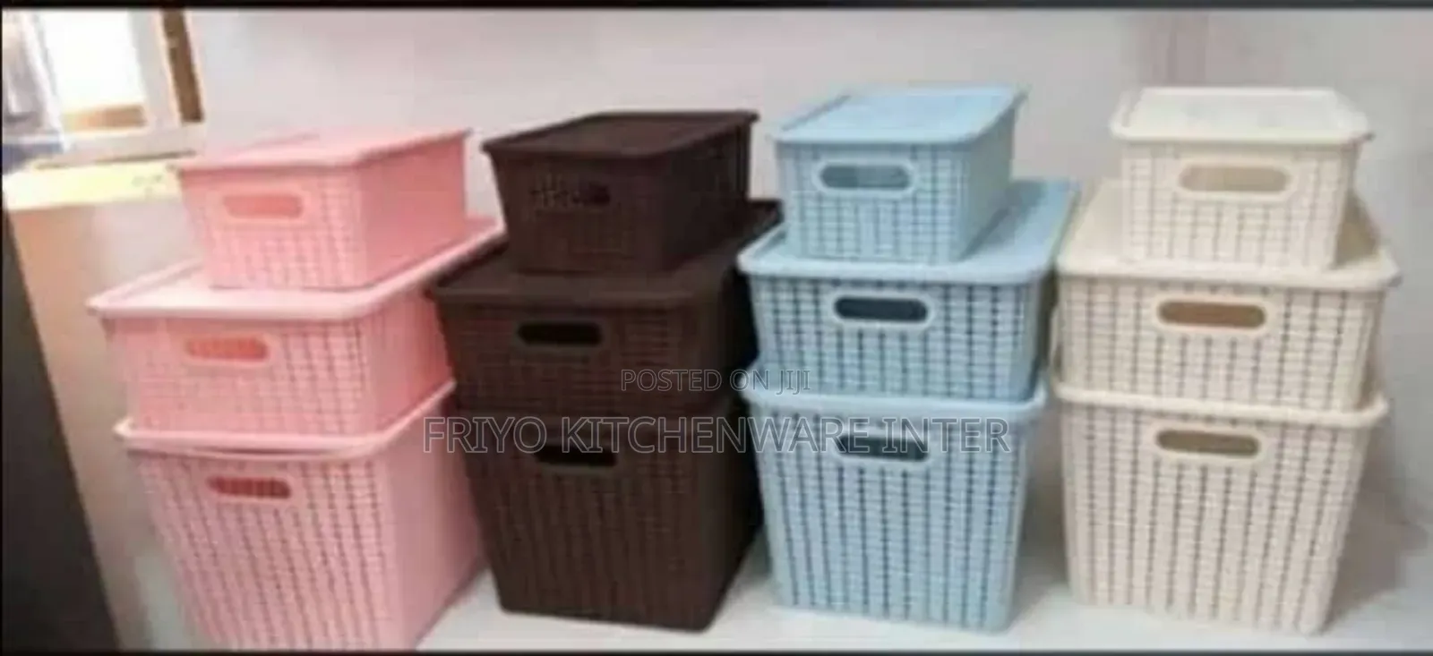 3pcs Kitchen Basket