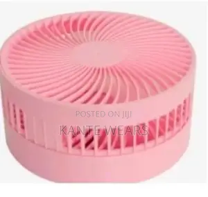 Rechargeable Foldable Fan- White