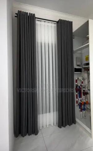 Turkish Fabric Curtains Draped