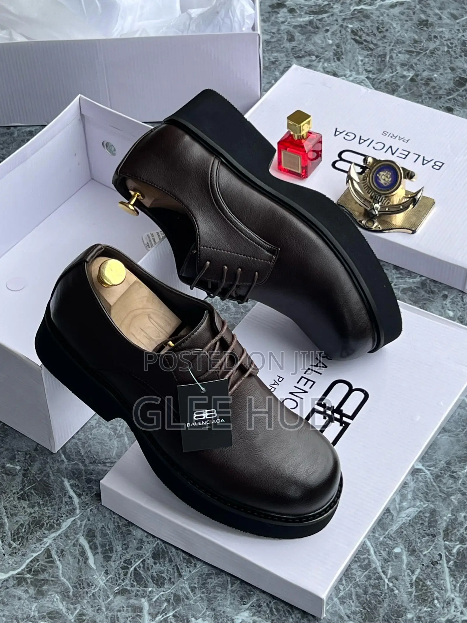 Balenciaga Matte Leather Shoes