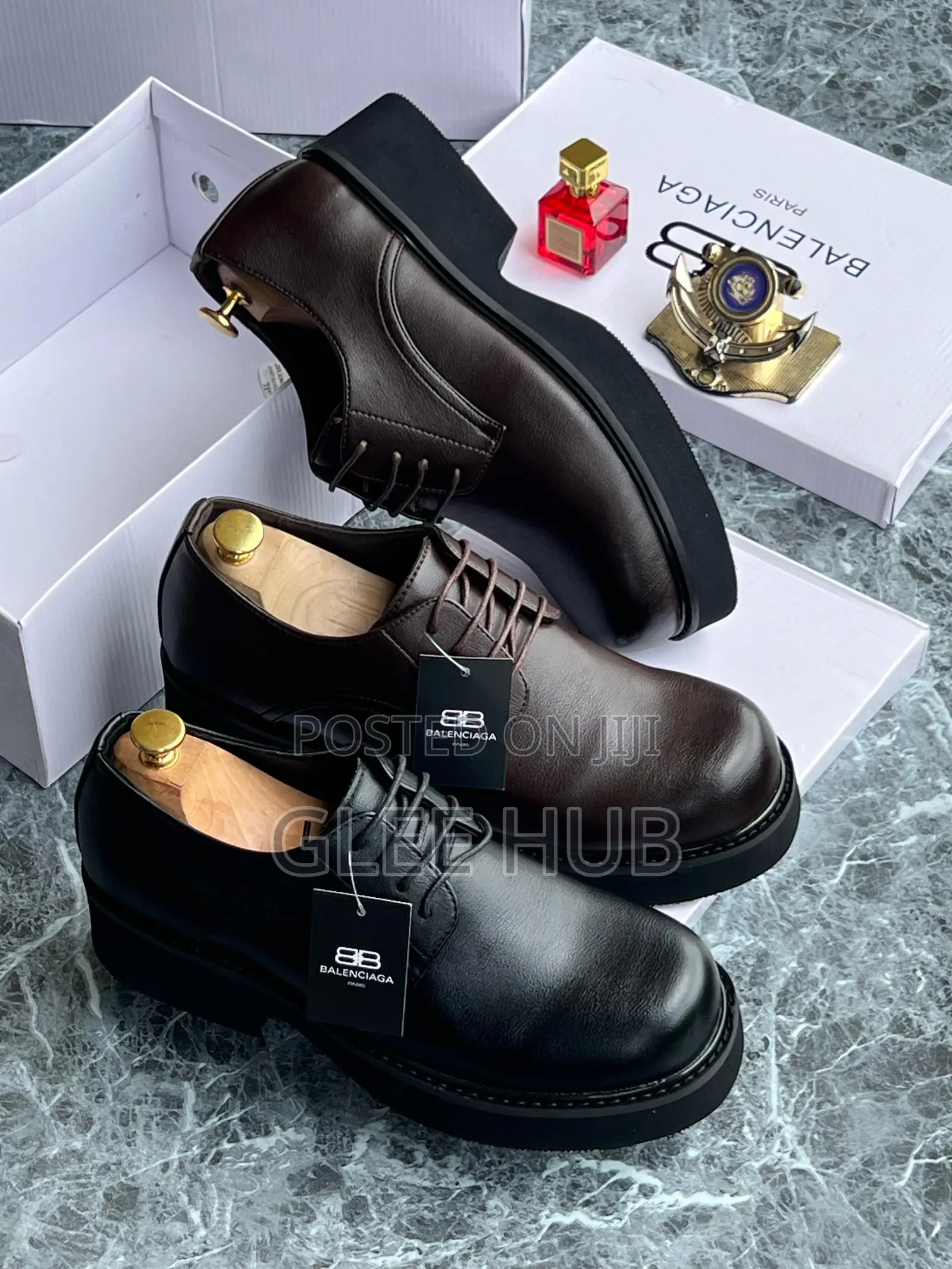 Balenciaga Matte Leather Shoes