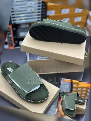 Zara Suede Slide
