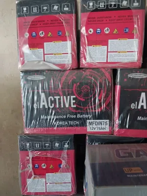 12v75ah Active Battery Korea Technology