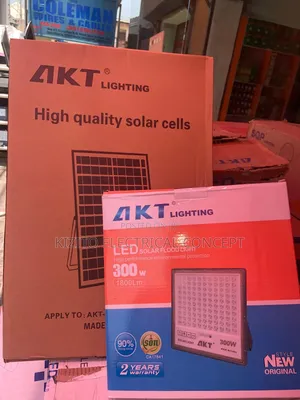 Akt 300watts Solar Flood Light(Separate Panell
