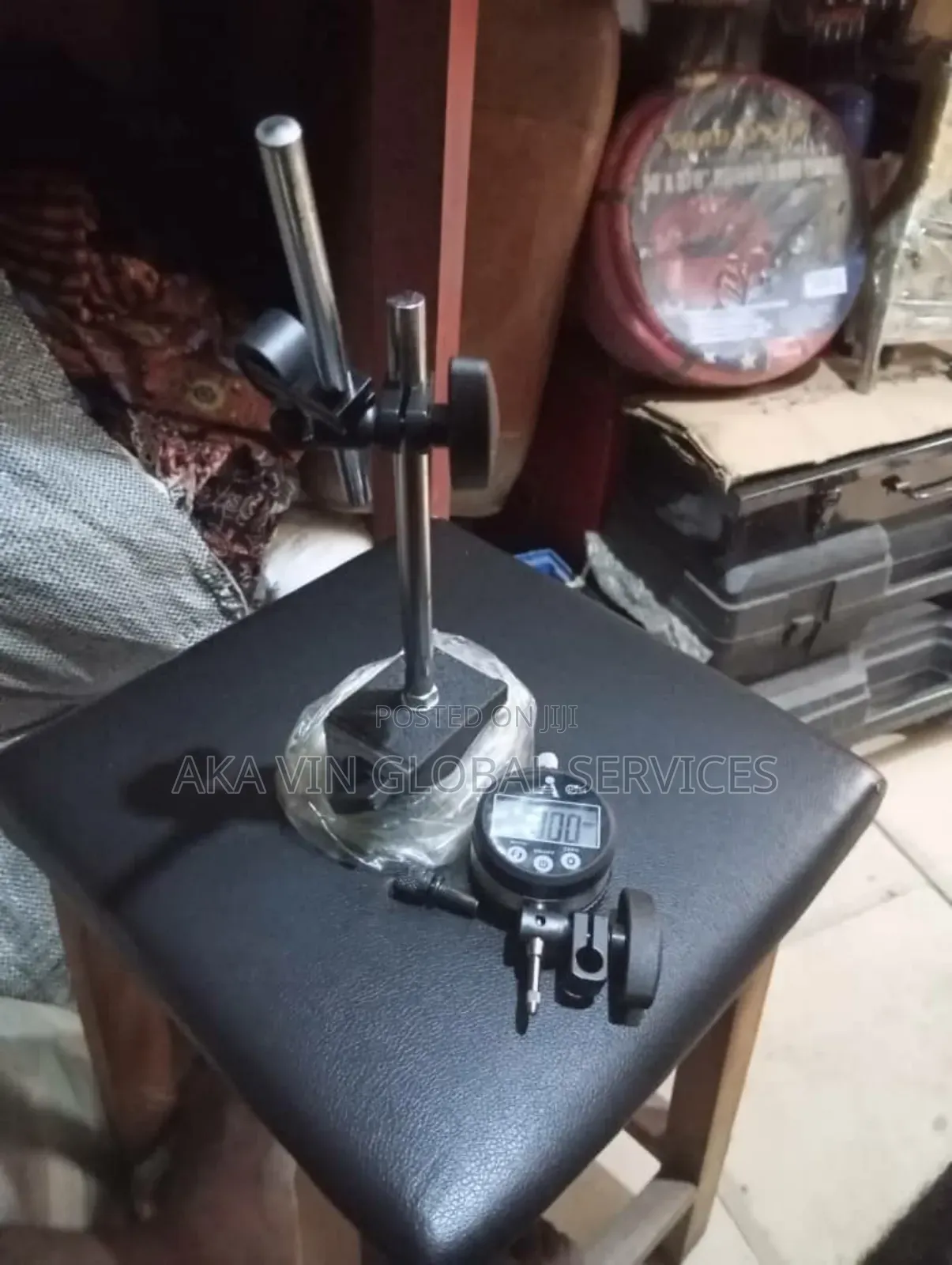 Digital Dial Indicator Gauge Set With Magnetic Base