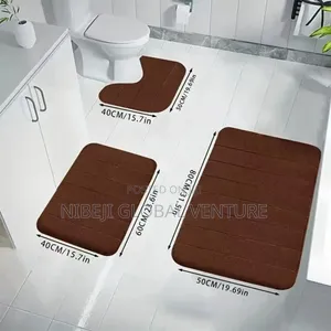 3in1 Super Absorbent Floor Mat, Anti Slip Bathroom Mat