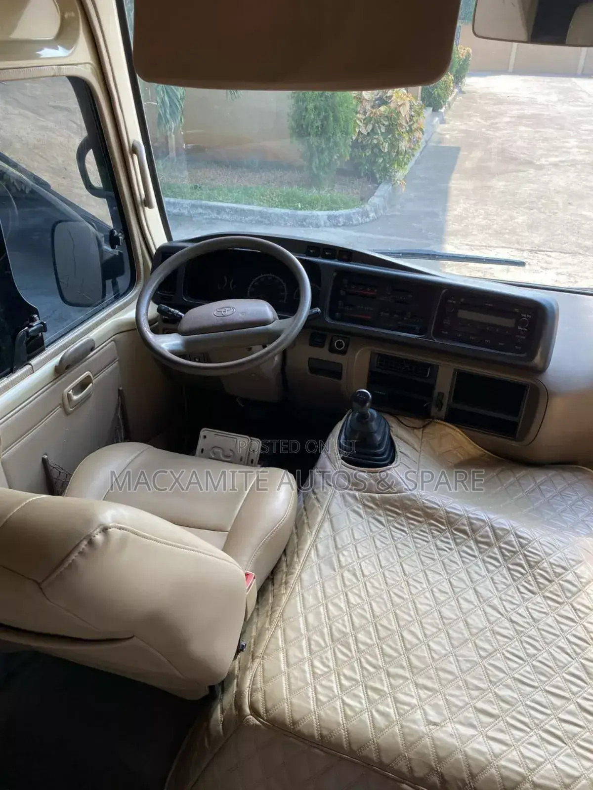 Toyota Coaster 2015 Beige