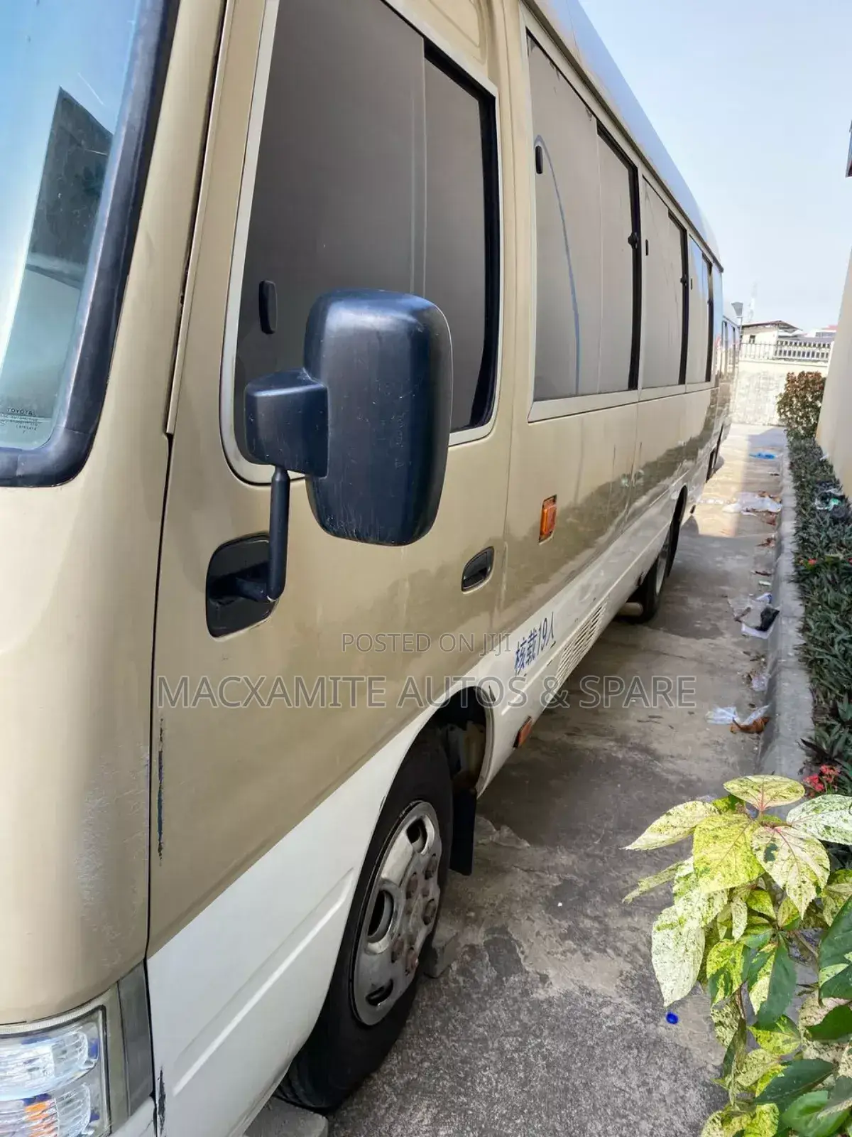 Toyota Coaster 2015 Beige
