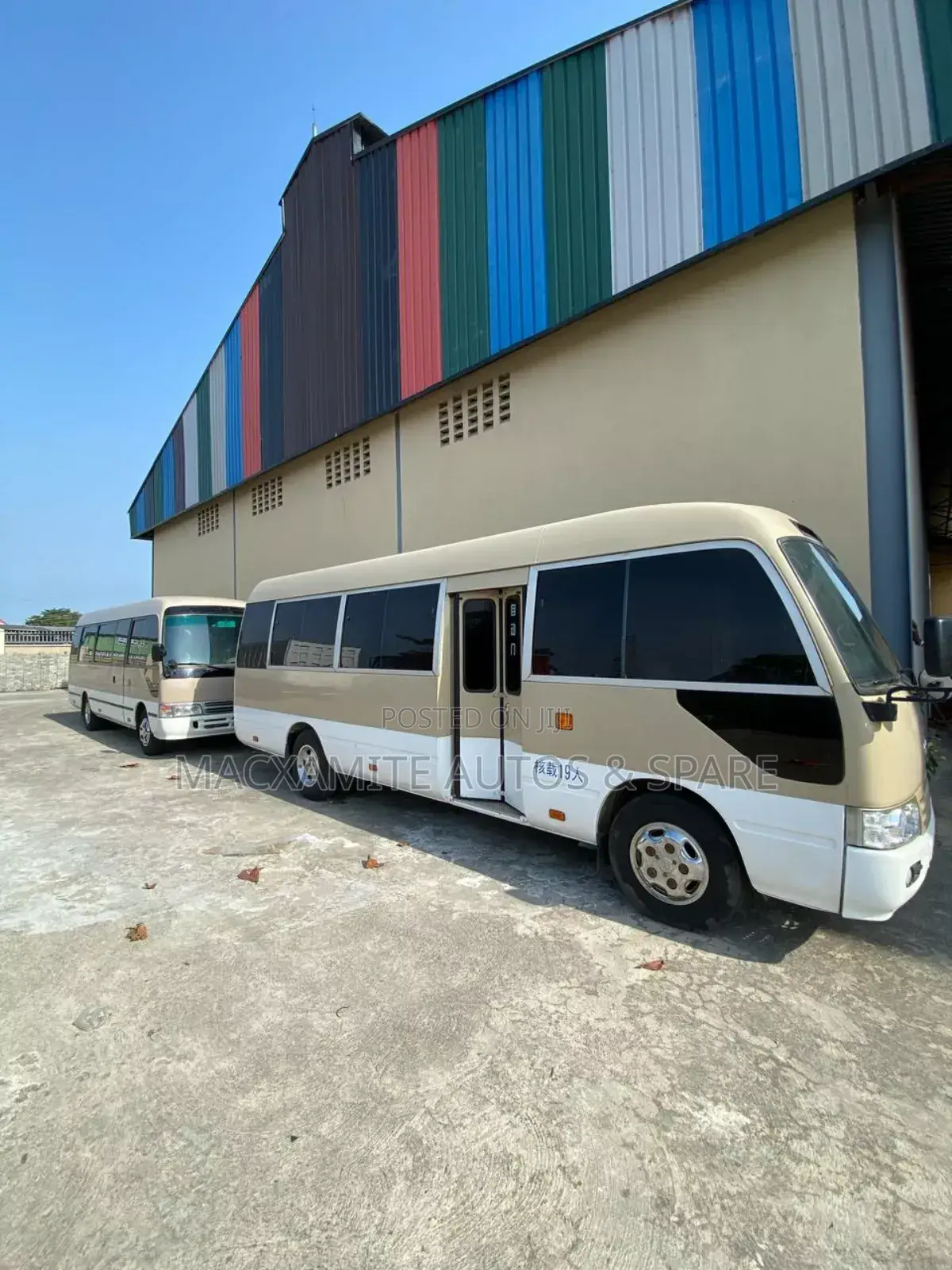 Toyota Coaster 2015 Beige