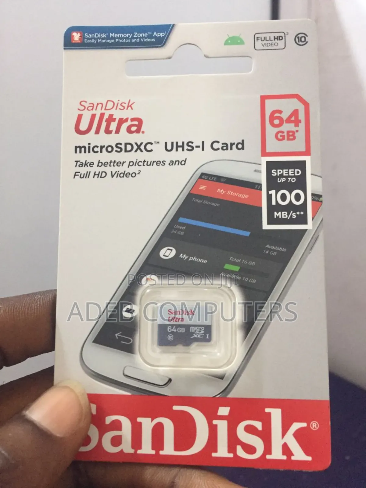 64gb Memory Card(Sd Card)