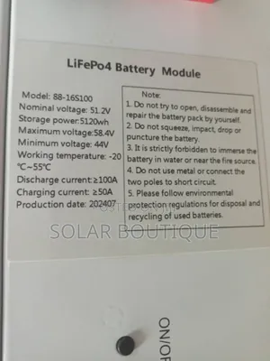 5kwh 51.2v Vellmax Lithium Battery
