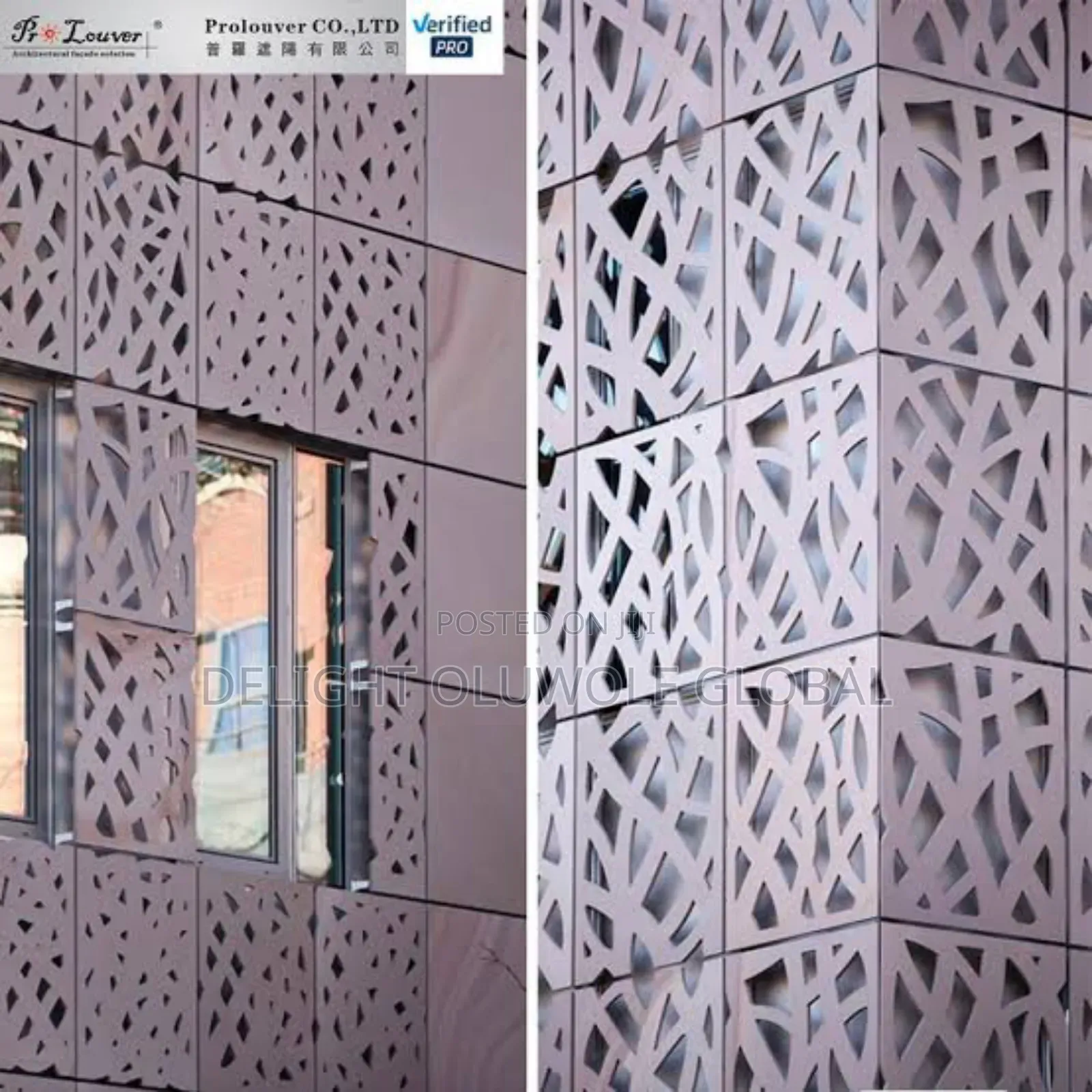 Lazer Cut Cladding