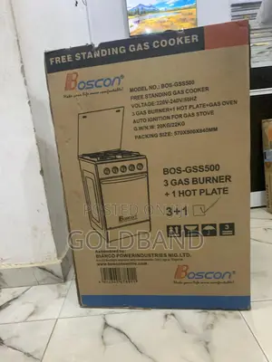 Boscon (Bos-Gss500) 3+1 Innovative Burner Gas Cooker
