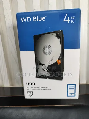 Photo - 4tb Wd Blue Desktop Hard Drive
