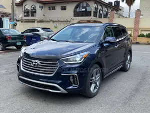 Hyundai Santa Fe Limited AWD 2017 Blue