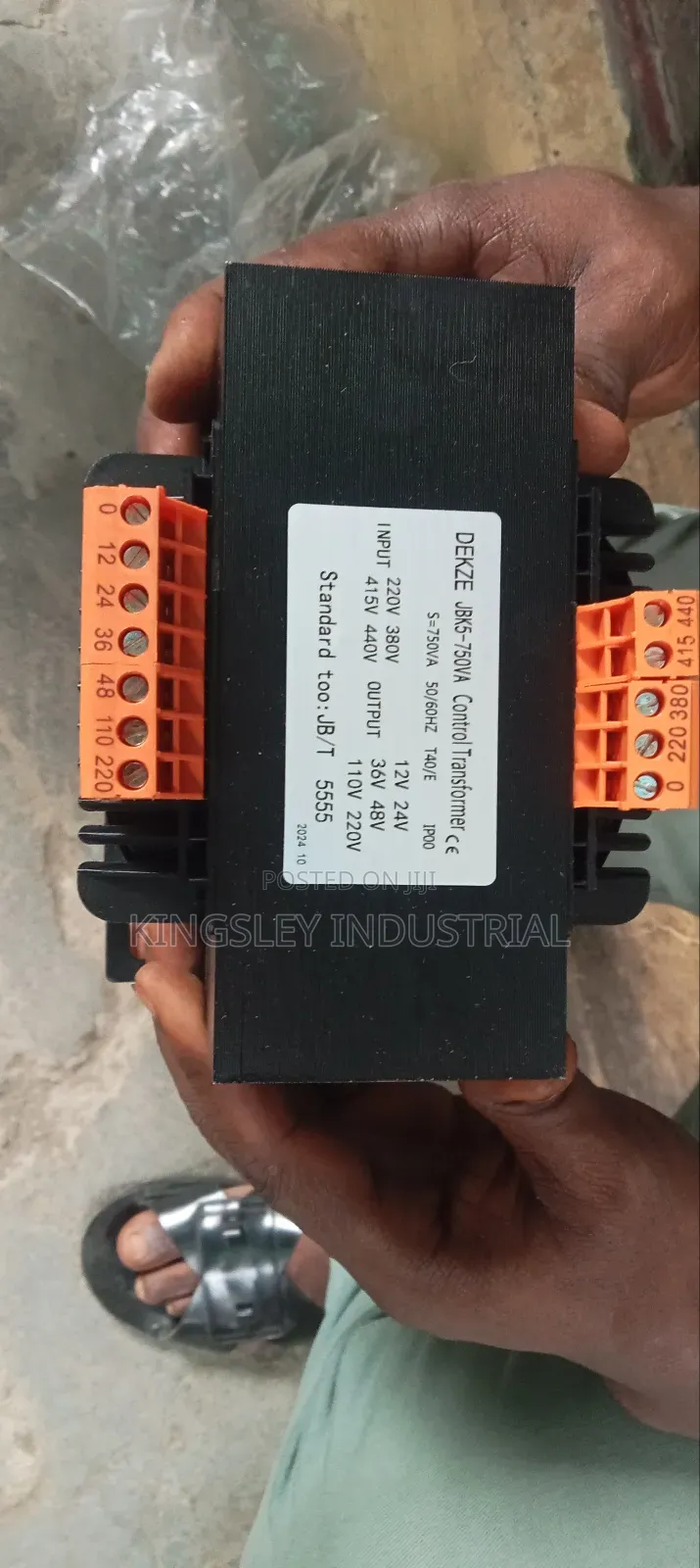 Stepdown and Up Control Transformer 750va