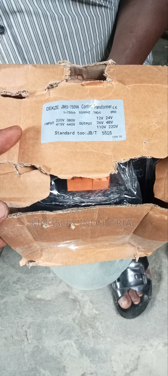 Stepdown and Up Control Transformer 750va