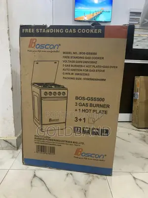 Boscon (Bos-Gss500) 3+1 Cooking Easy Burner Gas Cooker