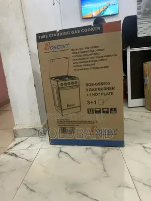 Boscon (Bos-Gss500) 3+1 Meal-Mate Burner Gas Cooker