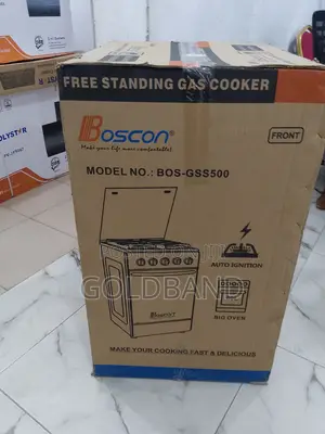 Boscon (Bos-Gss500) 3+1 Effortless Burner Gas Cooker