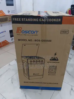 Boscon (Bos-Gss500) 3+1 Dependable Burner Gas Cooker